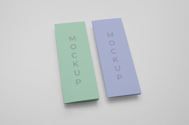 Mock-up design for business brochure