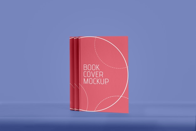 PSD Дизайн макета для стопки книг