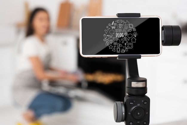 mock-up equipment for blogging