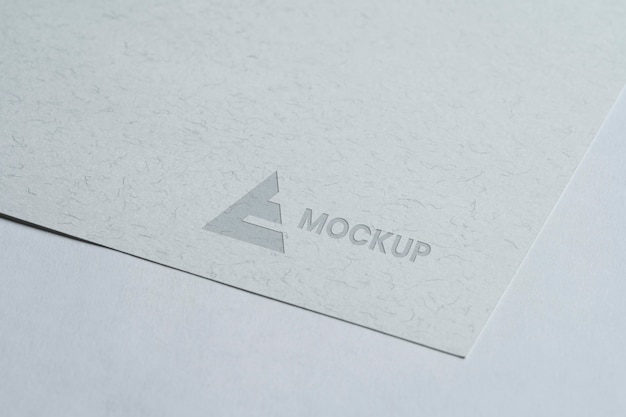 Mock-up logo-ontwerp voor zakelijke bedrijven