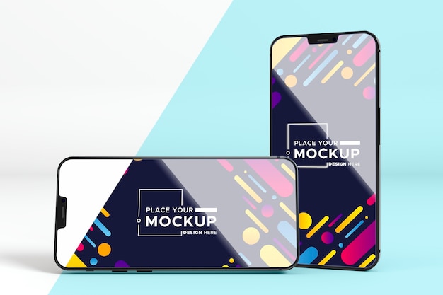 mock-up new phone set
