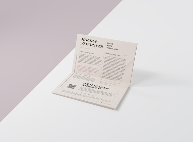 PSD mock-up per giornale