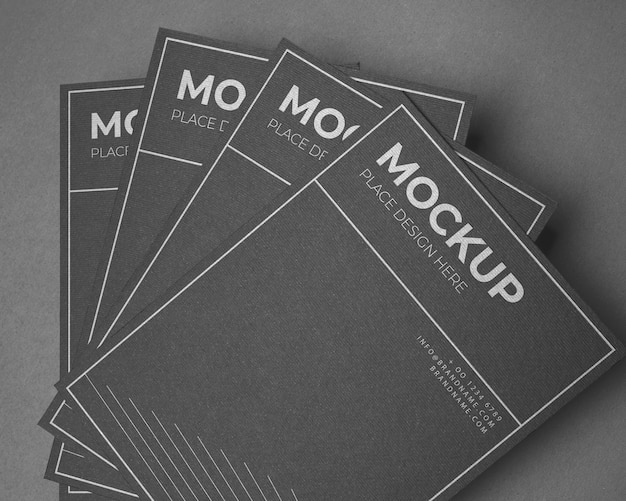 Mock-up samenstelling voor bedrijfsbriefpapier