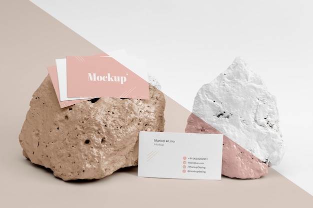 PSD mock up stones