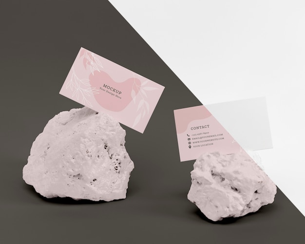 PSD mock up stones