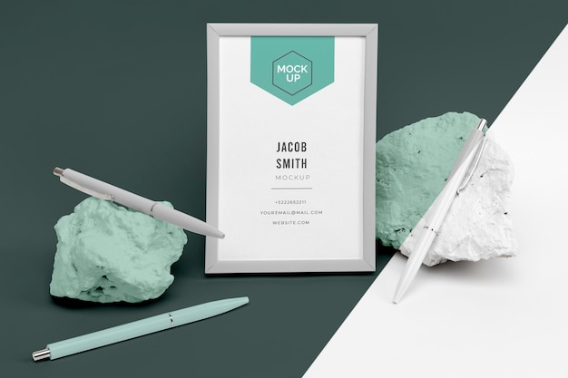 PSD mock up stones