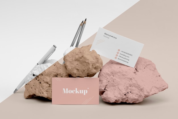 PSD mock up stones