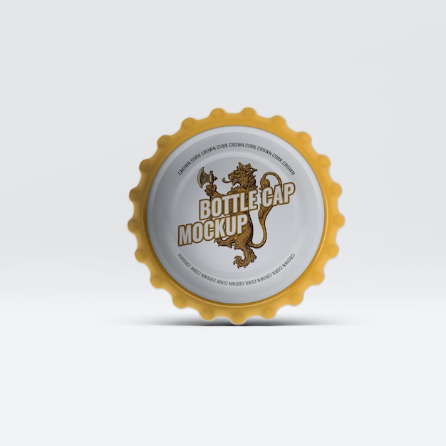 mock-up van de dop van de fles