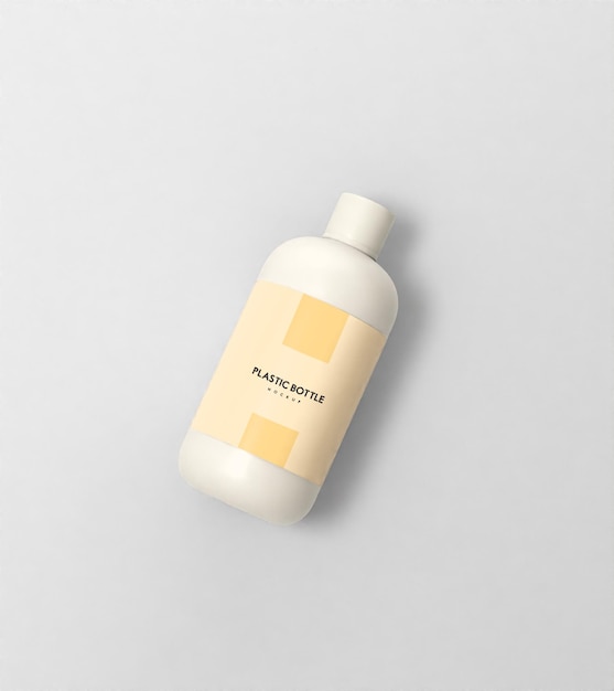 Mock-up van de fles
