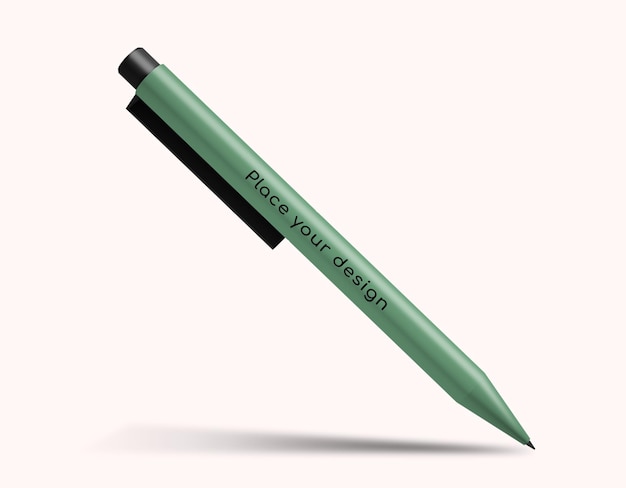 Mock-up van de pen