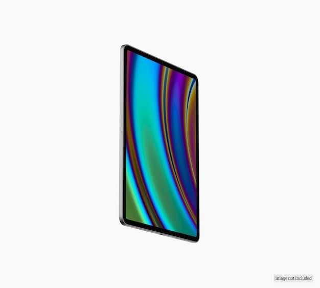 Mock-up van de tablet