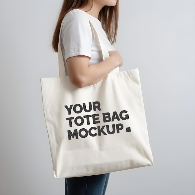 mock-up van de tas