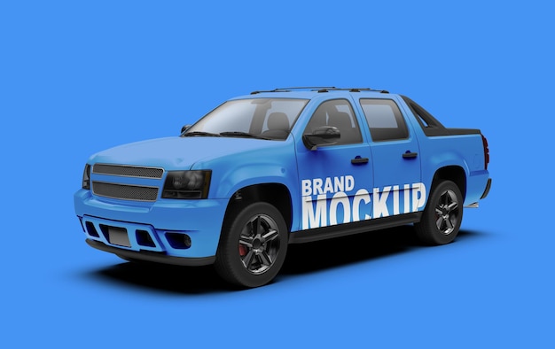 Mock-up van een auto