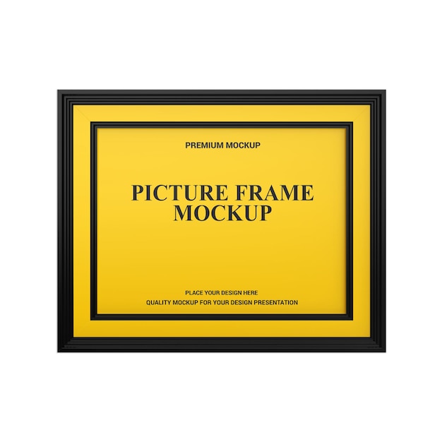 Mock-up van het beeldframe