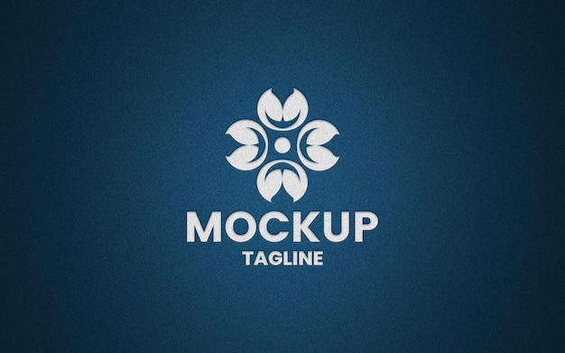 mock-up van het logo