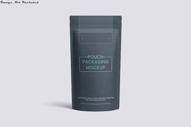 Mock-up van het verpakkingspakket