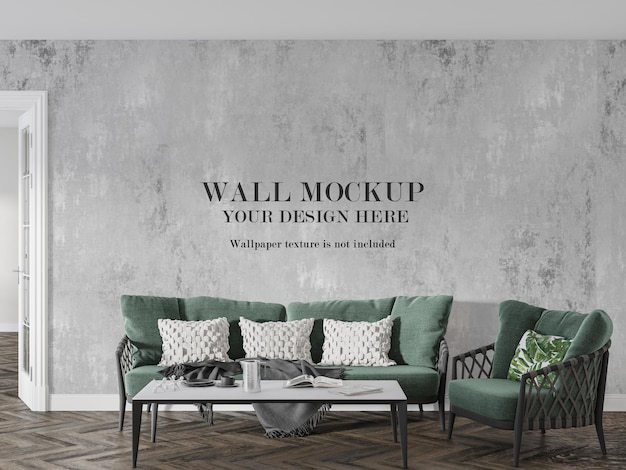 PSD mock up wall for your creative work