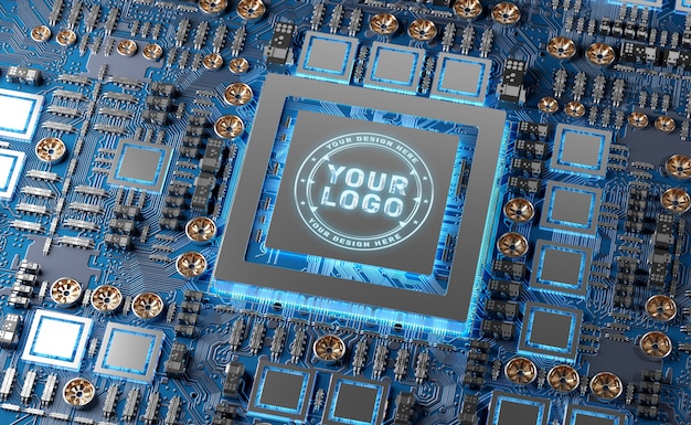 Mockup af GPU-logo