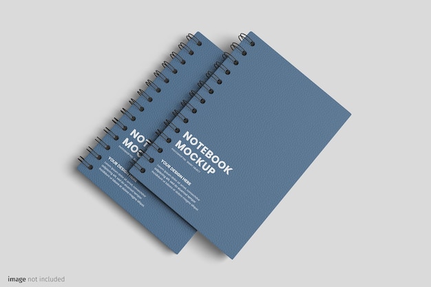 Mockup av notatbok
