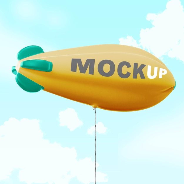 Mockup Balonu Reklamowego