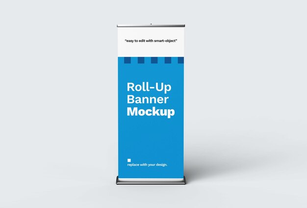 Mockup banerów rolkowych do reklamy i prezentacji