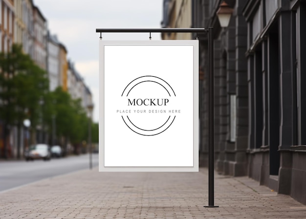 Mockup Billboard Street