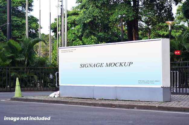 Mockup Billboardu Reklamowego