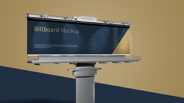 PSD mockup billboardu