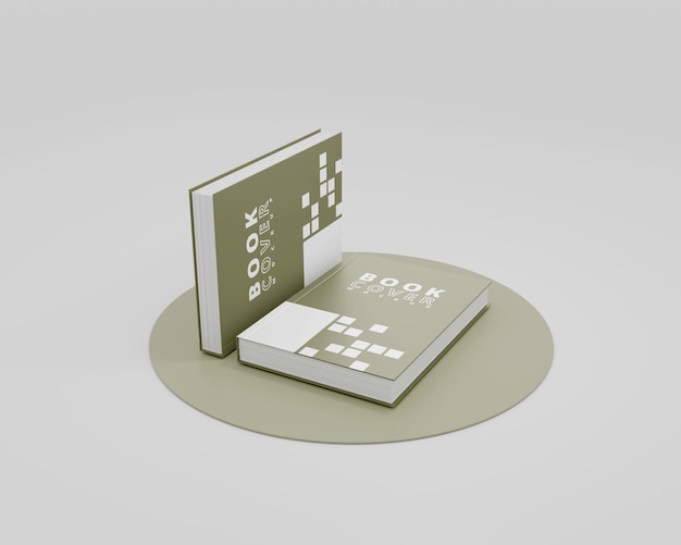 Mockup boek met harde kaft