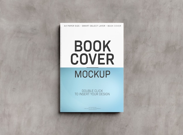 Mockup of a book cover