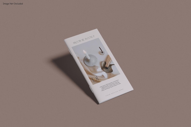 Mockup broszury DL