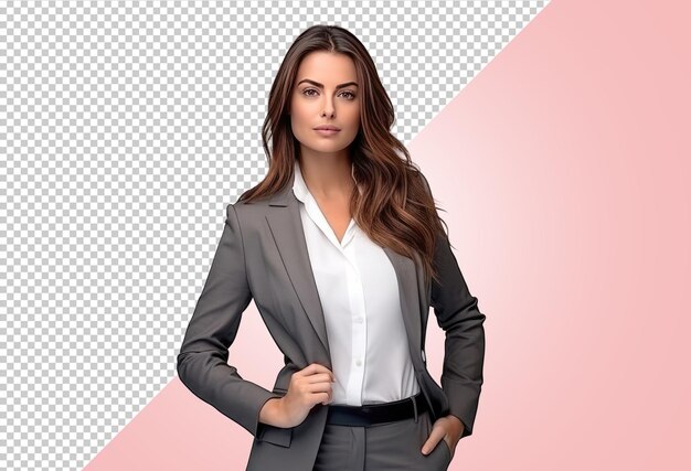 Mockup of a business woman