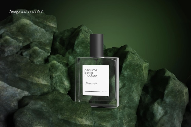 PSD mockup butelki perfum