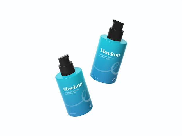 Mockup Butelki Serum