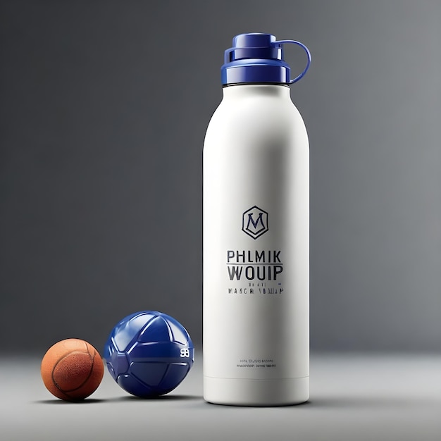 Mockup Butelki Wody Psd Sport.