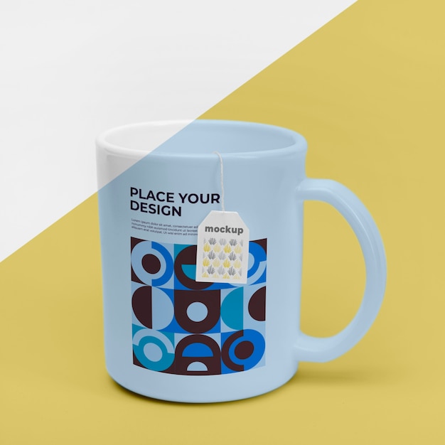 PSD mockup cup of tea