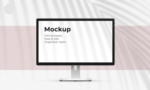 PSD mockup desktopcomputer