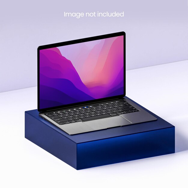 PSD mockup ekranu laptopa