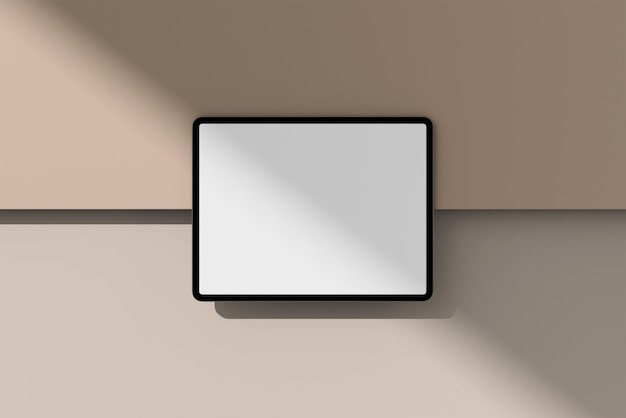 Mockup ekranu tabletu