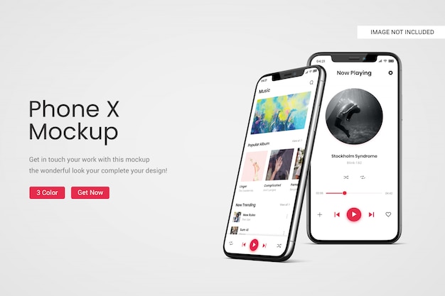 Mockup ekranu telefonu