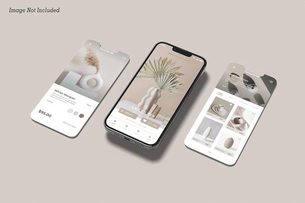 Mockup ekranu telefonu