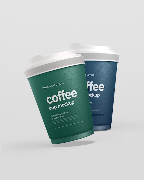 Mockup filiżanki kawy