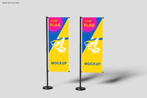 Mockup flagi