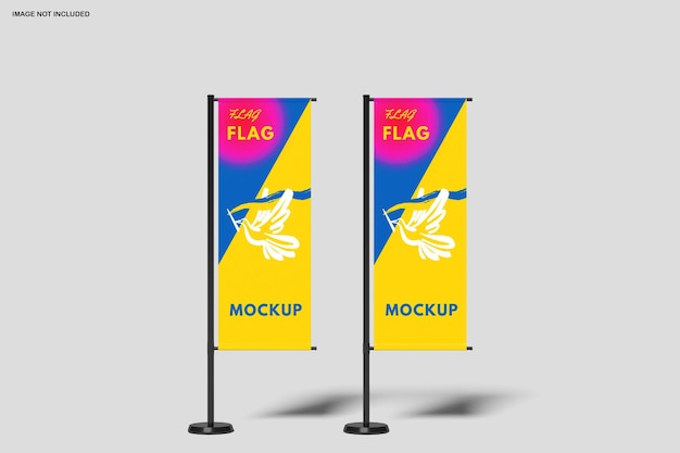 Mockup flagi