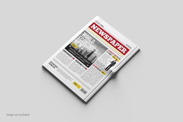 PSD mockup gazety