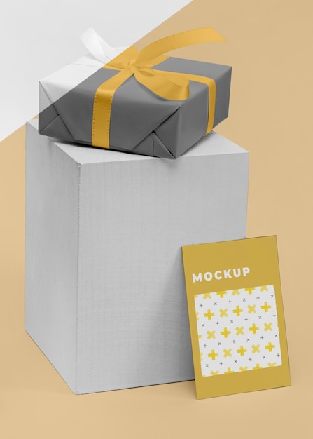 Mockup geschenkdoos