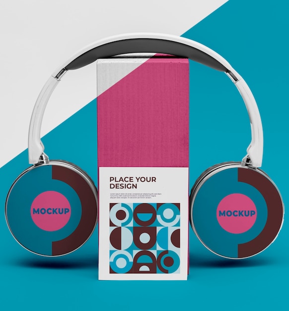 PSD mockup headphones