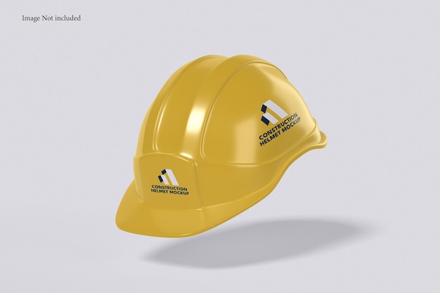 Mockup hełmu budowlanego