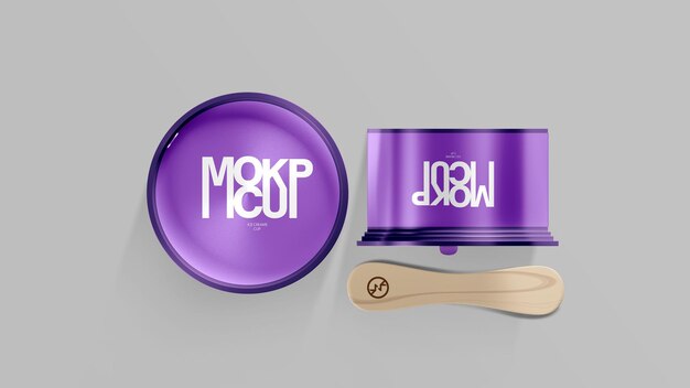 Mockup ijs beker klein 003