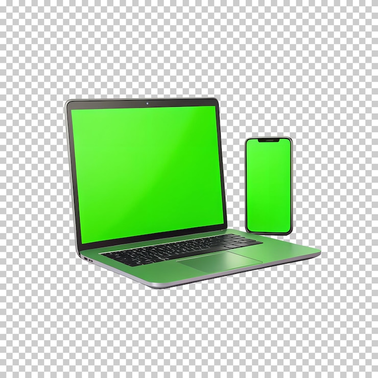 PSD mockup image blank screen computercell